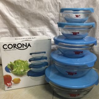 BỘ THỐ THỦY TINH 5 MÓN