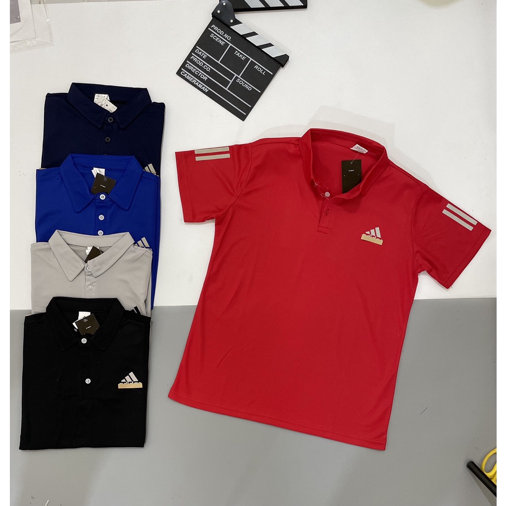 Áo Thun Nam Polo cổ bẻ Tay ngắn trơn cao cấp phong cách thể thao
