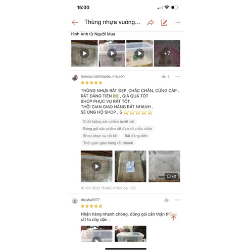 Thùng nhựa vuông Việt Nhật đa năng 65L, 75l, 85l, 90l,⚡️⚡️⚡️⚡️