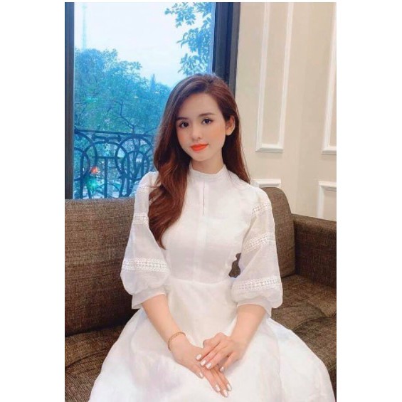 Đầm Công Chúa Tay Lửng Điệu Đà