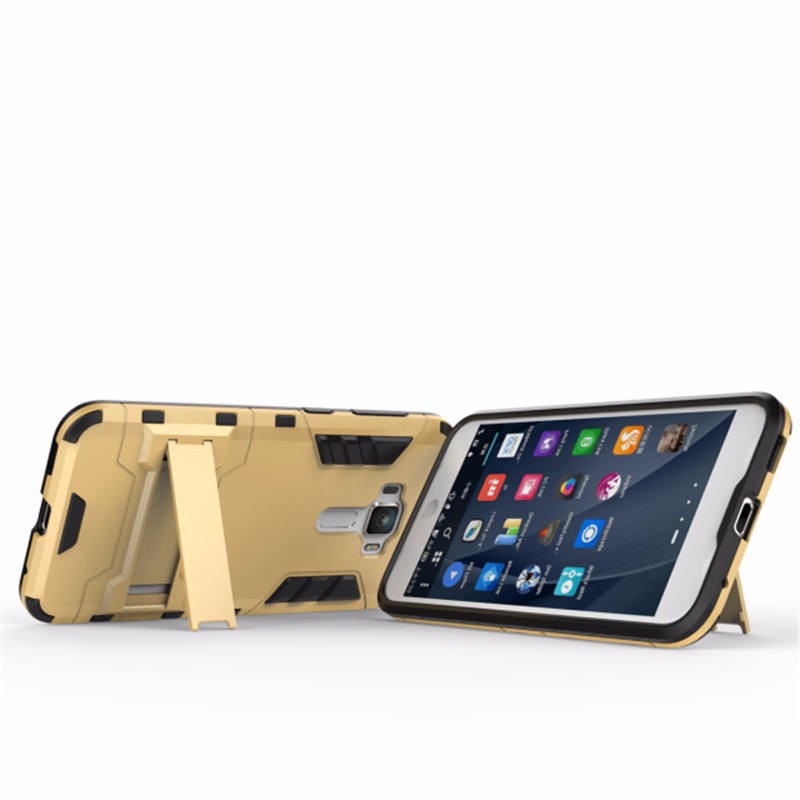 Ốp lưng Asus Zenfone 3 5.5 inch ZE552KL chống sốc Iron man có chân dựng máy