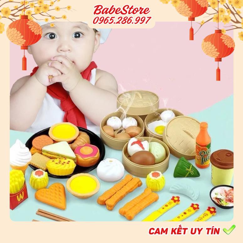 Đồ chơi nấu ăn nhà bếp 84 chi tiết