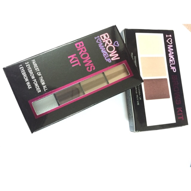 Kẻ mày I heart Makeup- Eye Brown Kit