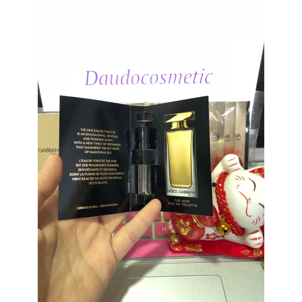 [ vial ] Nước hoa Dolce & Gabbana The One EDT D&G The One EDT / The One EDP 1.5ml