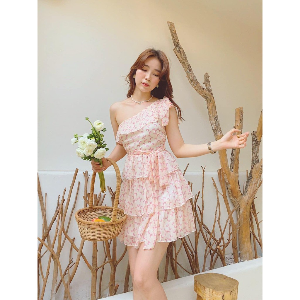 Đầm xoè xéo vai Mosa Dress Gem Clothing SP060456