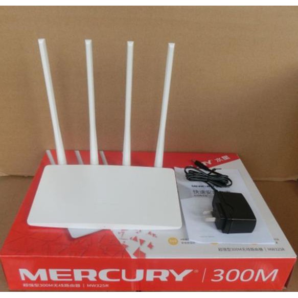 BỘ PHÁT WIFI MERCURY MW325R 4 ANTEN GIÁ RẺ