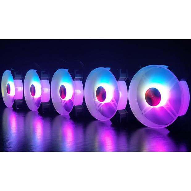 QUẠT LED CASE COOLMOON V11 LED RGB 12CM