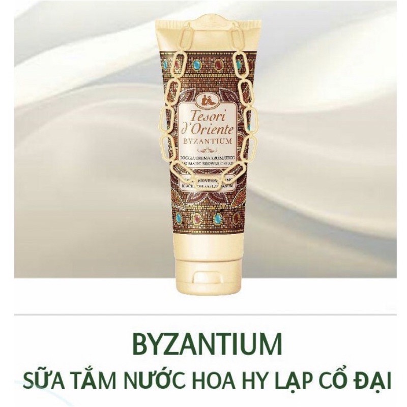 Sữa tắm nước hoa Tesori D' Ỏiente 250ml BYZANTIUM Hy Lạp Cổ Đại