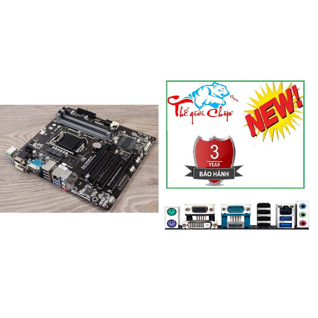 Bo Mạch Chủ (Mainboard) Gigabyte H81M-D3H (CTY Box-3 Năm)