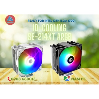 Tản nhiệt cpu IDCooling SE-214-XT ARGB Black / white