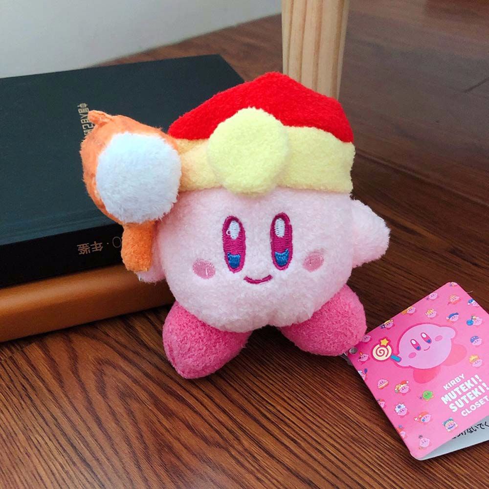 Móc Khóa Hình Kirby Nhồi Bông Nhiều Màu Dễ Thương