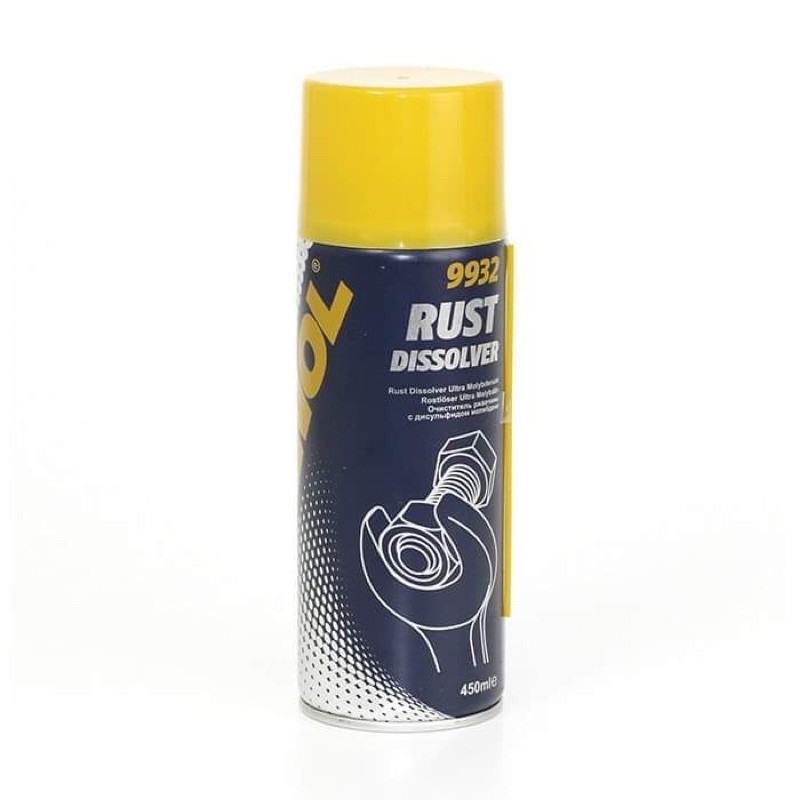 Dung dịch chống rỉ sét MANNOL 9932 RUST DISOLVER 450ml