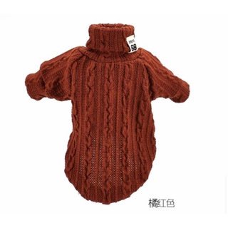 Áo len cao cổ siêu ấm cho chó mèo