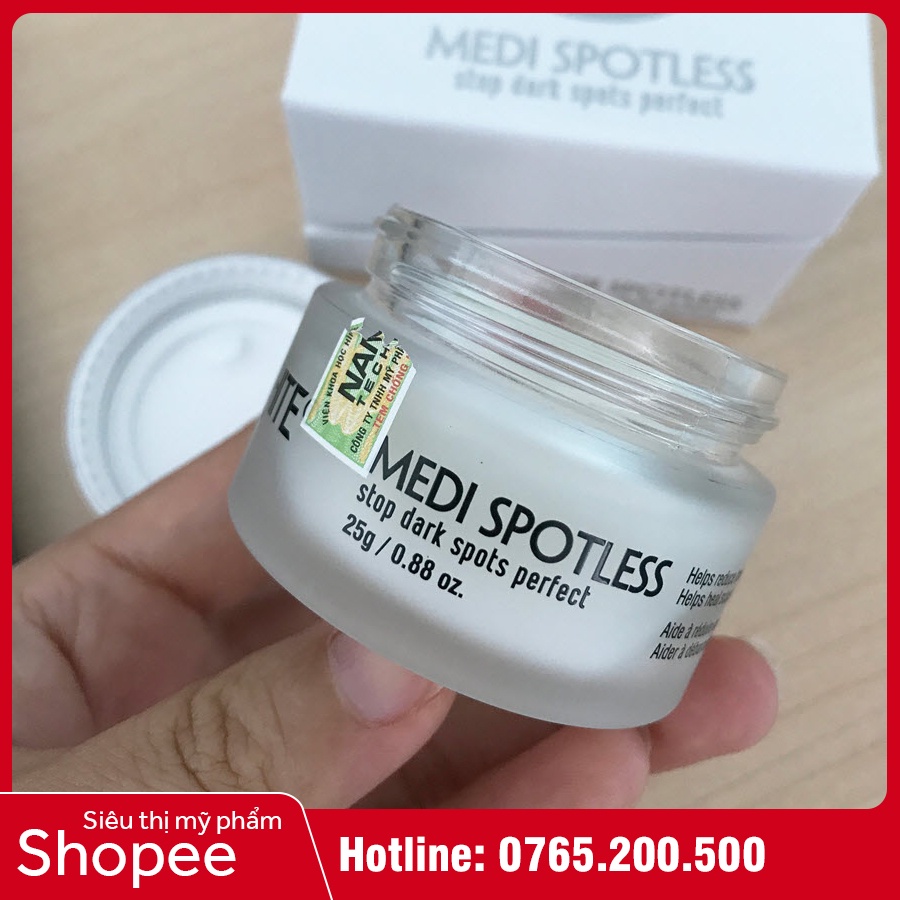 Kem Mờ Thâm Mụn Medi White - Medi Spotless - Mờ Thâm Mụn Chỉ Sau 2 Tuần | BigBuy360 - bigbuy360.vn