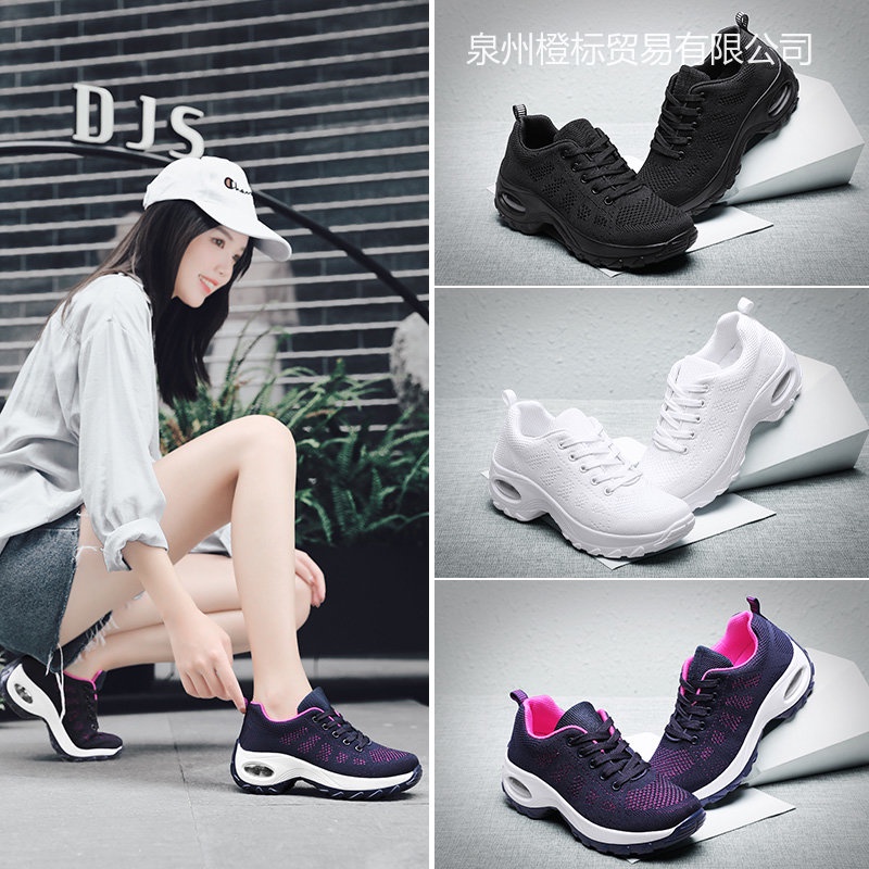 Giày Thể Thao Sukan Kasut Wanita Màu Trắng Năng Động Thời Trang Dành Cho Nữ