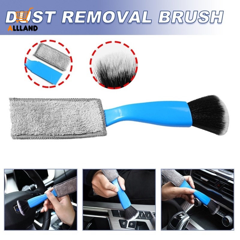Bàn Chải Hai Đầu Vệ Sinh Máy Điều Hòa Xe Hơi Đa Năng Tiện Dụng
