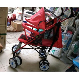 Xe đẩy tay xoay 3 tư thế (Có phanh hãm + giỏ để đồ)