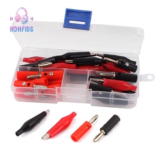 Set 40 kẹp hàm cá sấu thử và jack Cắm Bắp Chuối