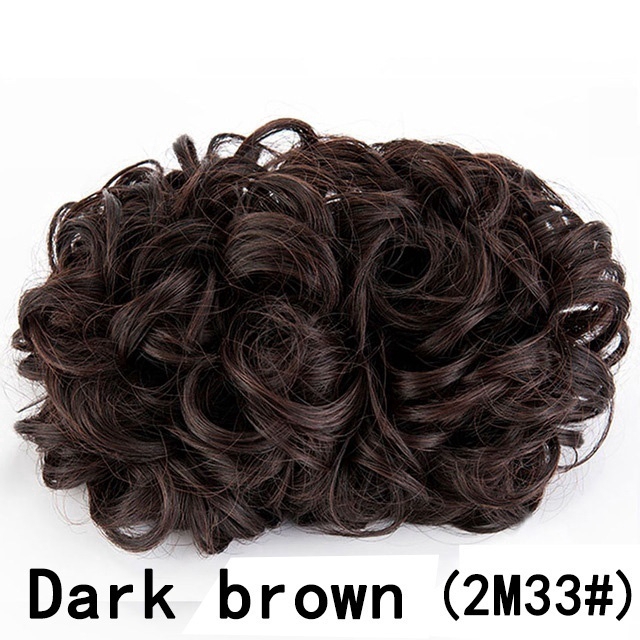 ★＿★ Girls Curly Hair Ponytails Hair Extensions Wrapped In Ponytails High Temperature Synthetic Wigs