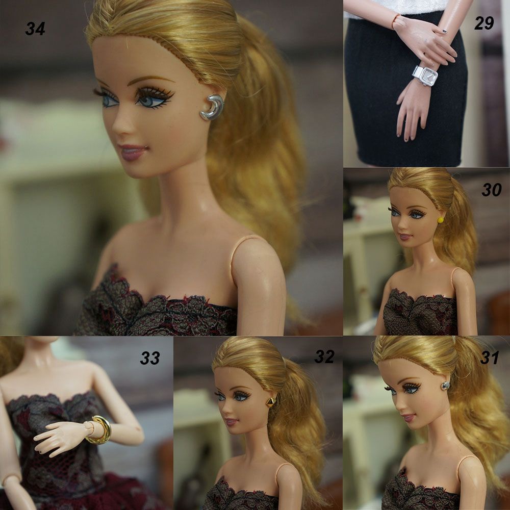 Trang sức thời trang nhiều kiểu dáng cho búp bê tỉ lệ 1/6 1/3 1/12