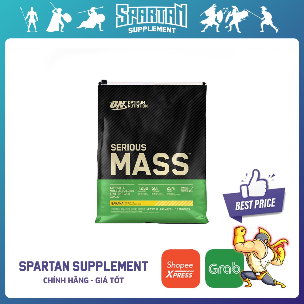 ON Serious Mass Gainer - Sữa Tăng Cân Chất Lượng - 12lbs
