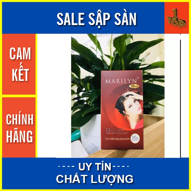 Viên Uống Marilyn Plus - Hỗ Trợ Cải Thiện & Giảm Các Biểu Hiện Do Suy Giảm Nội Tiết Tố Nữ - Hộp 30 viên | BigBuy360 - bigbuy360.vn