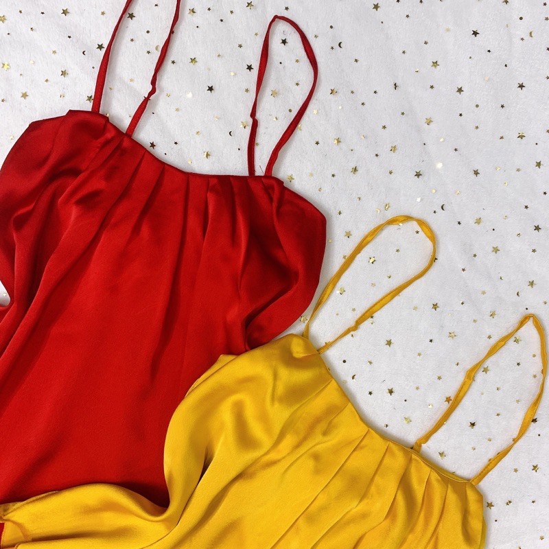 Đồ Ngủ Sexy Đồ Ngủ Nữ 2 dây satin mềm mịn Freesize - Linqu Sleepwear | BigBuy360 - bigbuy360.vn