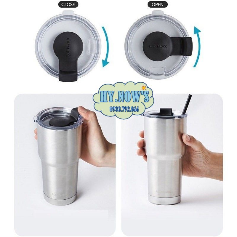 Ly giữ nhiệt Swing Tumbler LHC4137SLV - LHC4138SLV Bạc