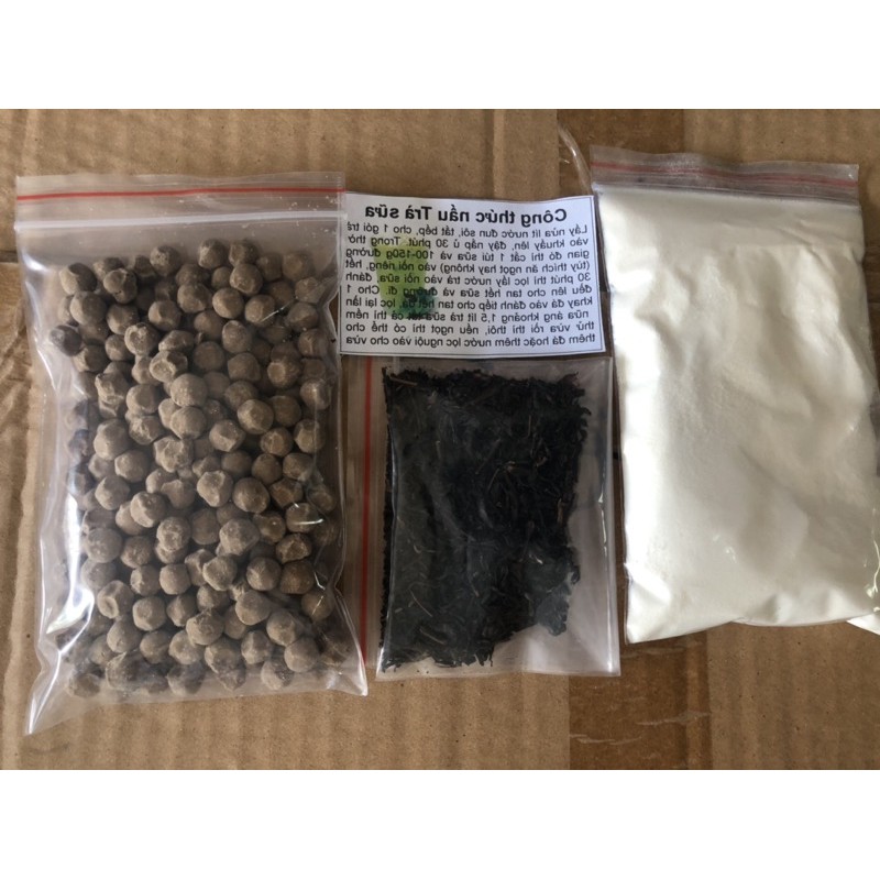 Sét nấu Trà Sữa chuẩn ngon