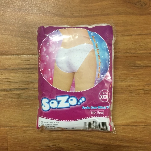 Combo 5 quần chip giấy Sozo | BigBuy360 - bigbuy360.vn
