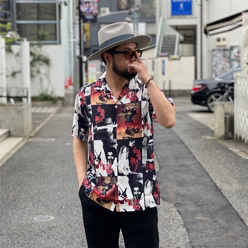 Áo Thun Tay Ngắn In Hình WACKO MARIA Plus Size Cho Nam Và Nữ