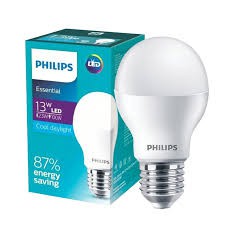 Bóng đèn PHILIPS Essential LED Bulb E27 A60 -  - Tiết kiệm điện, chất lượng sáng cao