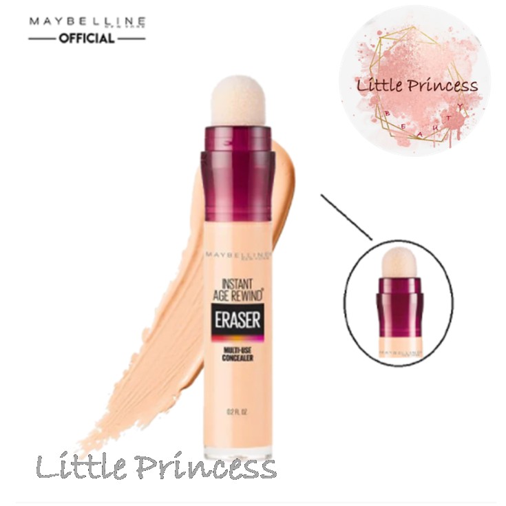 Bút Che Khuyết Điểm Đa Năng Che Phủ Hoàn Hảo Maybelline Instant Age Rewind Eraser Multi-Use Concealer SPF 30 6ml