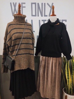 Áo len  cổ lọ Over Size