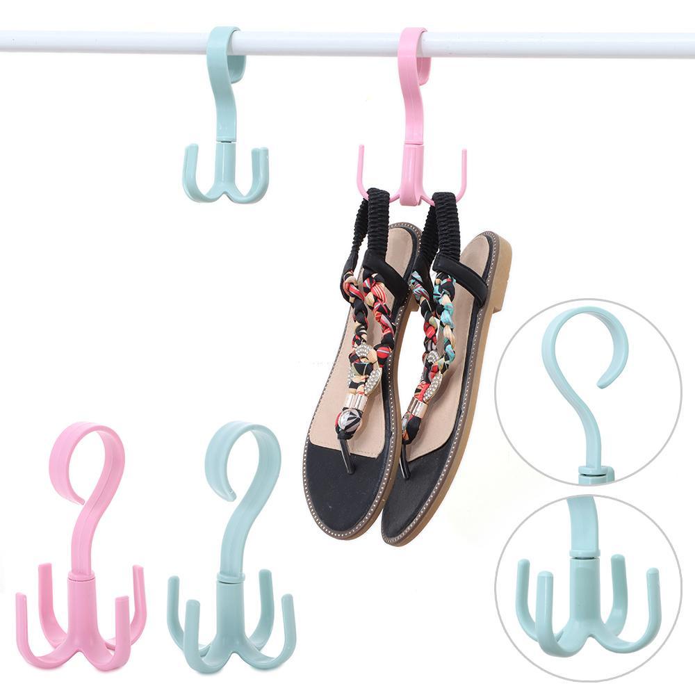 CONOPERY Giá Đỡ Móc Cà Vạt / Túi Xách Bằng Nhựa Xoay 360 Độ Tiện Dụng