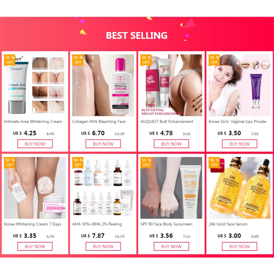 Kem Làm Trắng Da Vùng Dưới Cánh Tay/Đầu Gối/Vùng Kín Hiệu Quả