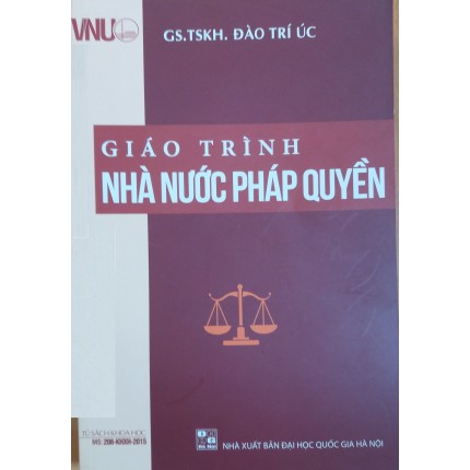 Sách - giáo trình nhà nước pháp quyền