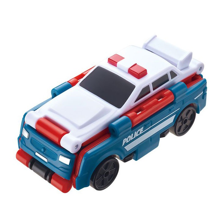 Đồ Chơi Xe Biến Hình Transracers Storm Police Car / High-Speed Rescue Vehicle - Vecto VN463875-40