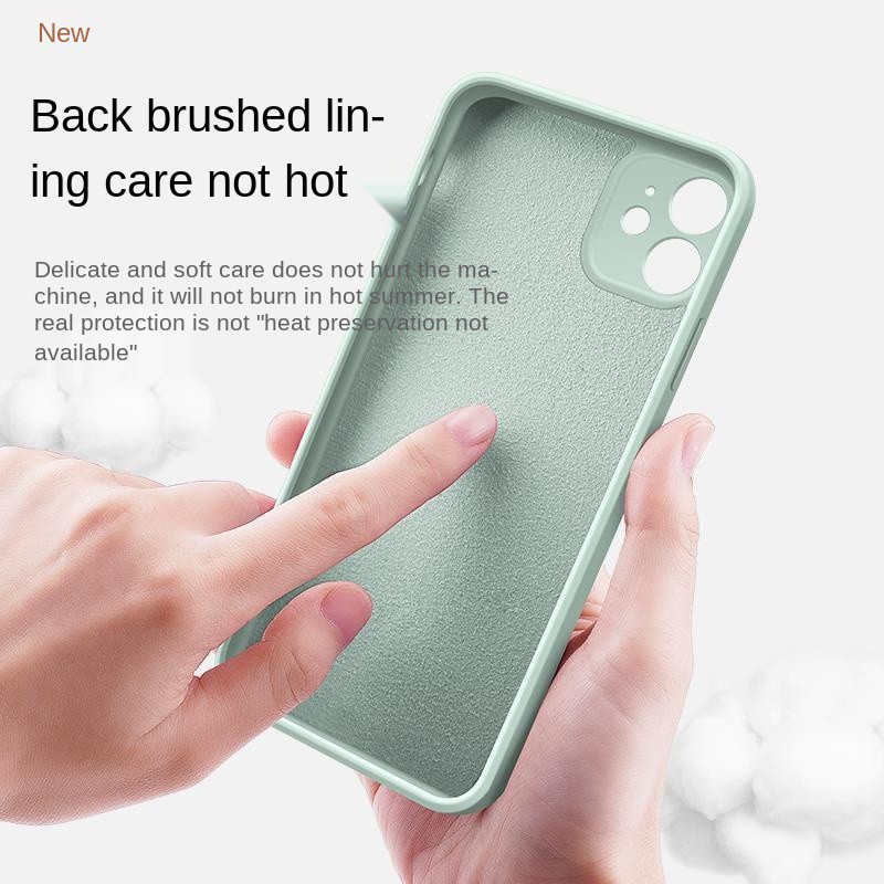 Ốp Điện Thoại Silicone Siêu Mỏng Cho Iphone 12 11pro Xsmax / Xr / 6 / 7 / 8plus | BigBuy360 - bigbuy360.vn