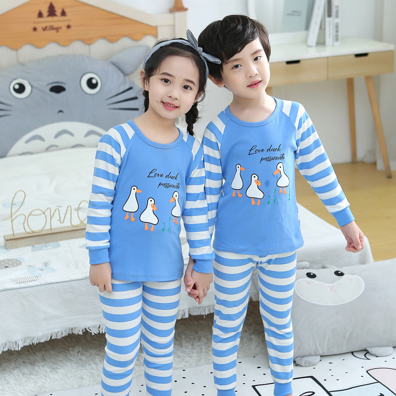 Bộ Đồ Ngủ Cotton Tay Dài Cho Bé Từ 100-150