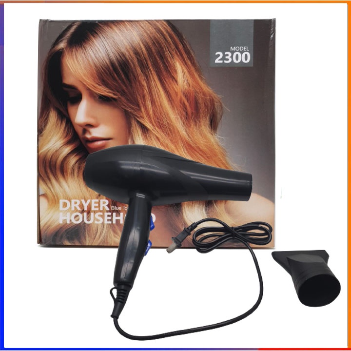 Máy sấy tóc công suất lớn tạo kiểu chính hãng , máy khò tóc 2 chiều nóng lạnh 2200w bảo hành 12 tháng.