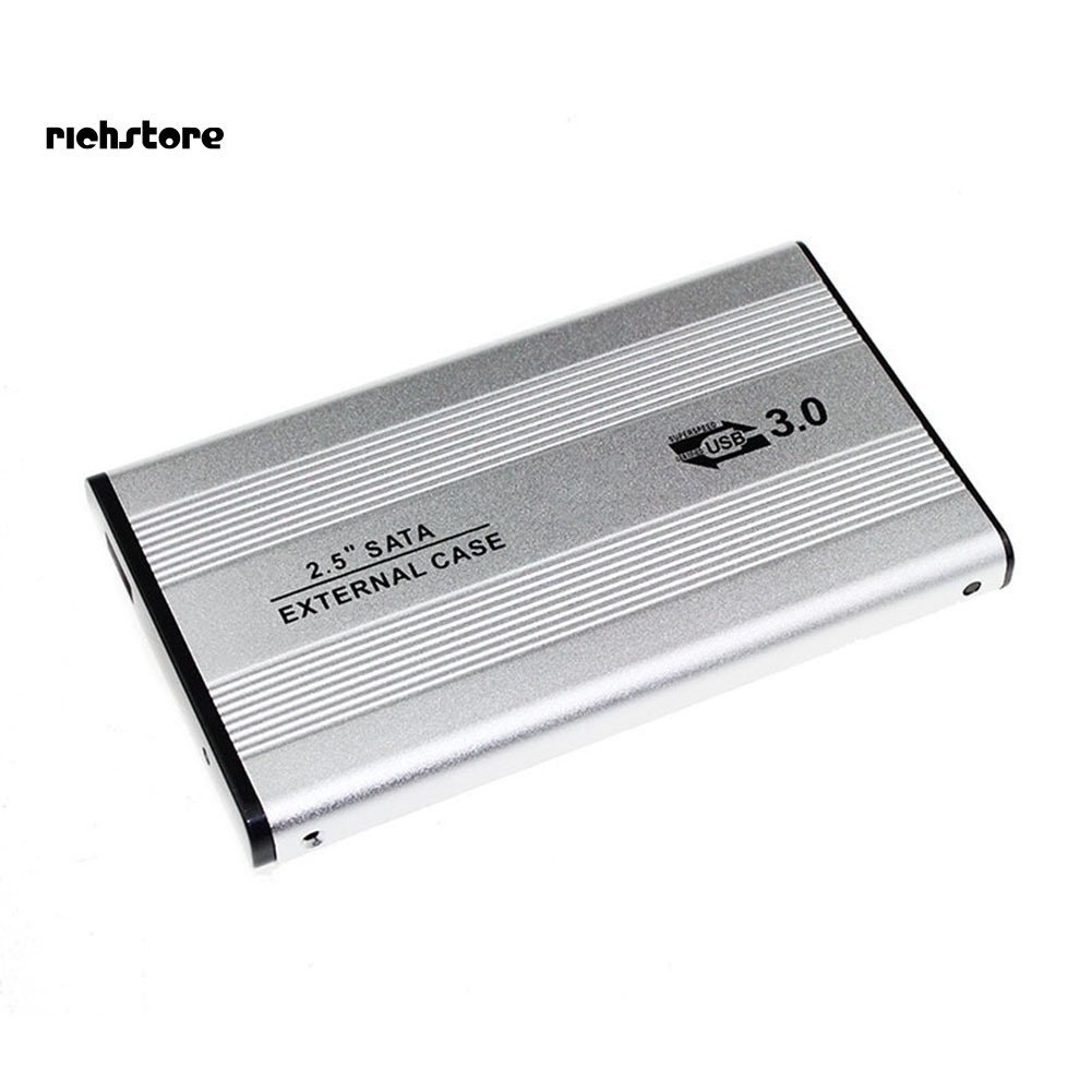 Hộp Đựng Ổ Cứng Ngoài USB 3.0 / 2.0 HDD SSD 2.5inch SATA Bằng Kim Loại | BigBuy360 - bigbuy360.vn