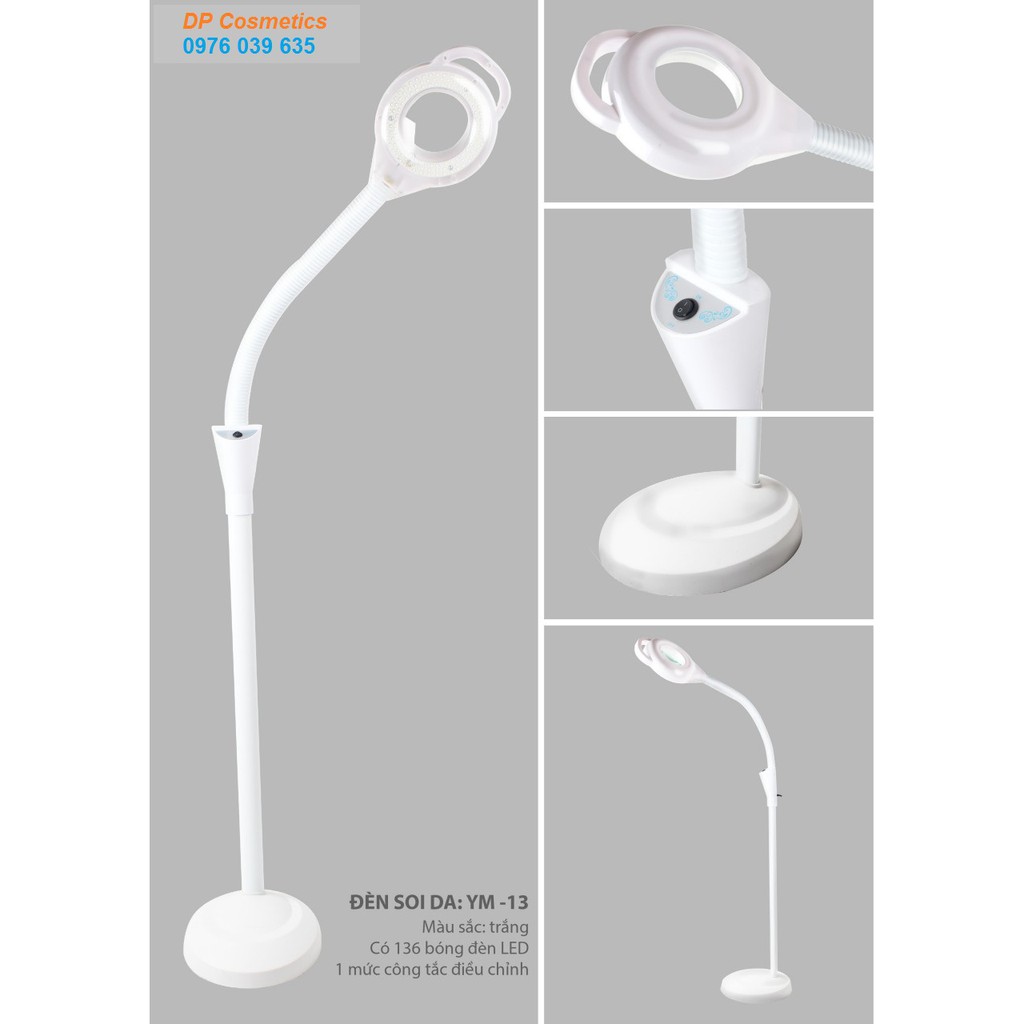 Đèn Led Soi Da- Dùng Cho Spa, Phun Xăm, Nối Mi. YM-13