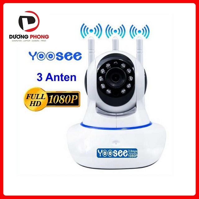 [Giá Sốc] Camera Yoosee IP Wifi 3 râu 2.0M - chuẩn Full HD 1080P siêu nét