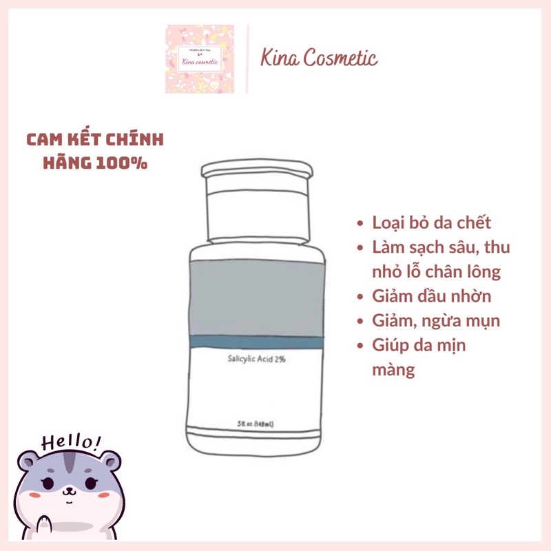 Tẩy tế bào chết hoá học 2%