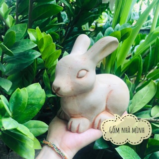 Thỏ ngọc đất nung