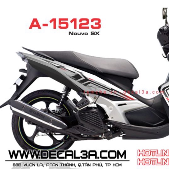 Tem Nouvo 5 chỉ hoa văn