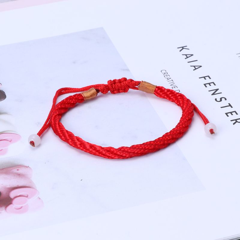 Vòng tay may mắn màu đỏ Kabbalah thủ công