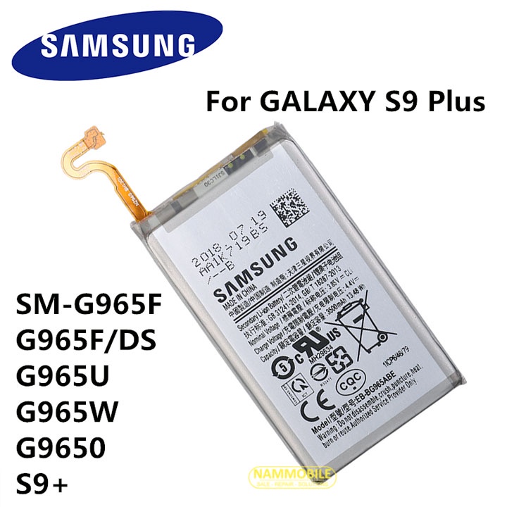 Pin Samsung S9 PLUS SM-G965 G9650 G965F EB-BG965ABE 3500mAhZin + Tặng Keo dán Pin + FreeShip
