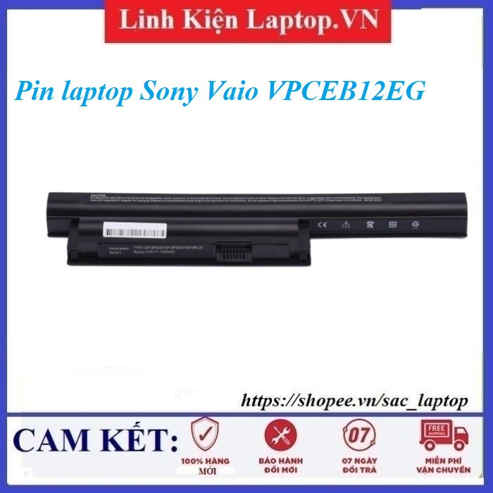 ⚡Pin laptop Sony Vaio VPCEB12EG